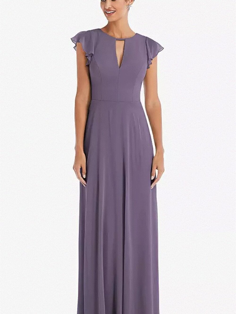 Thread TH042...Off-the-Shoulder Draped Neckline Maxi Dress...Lavender...Size 16